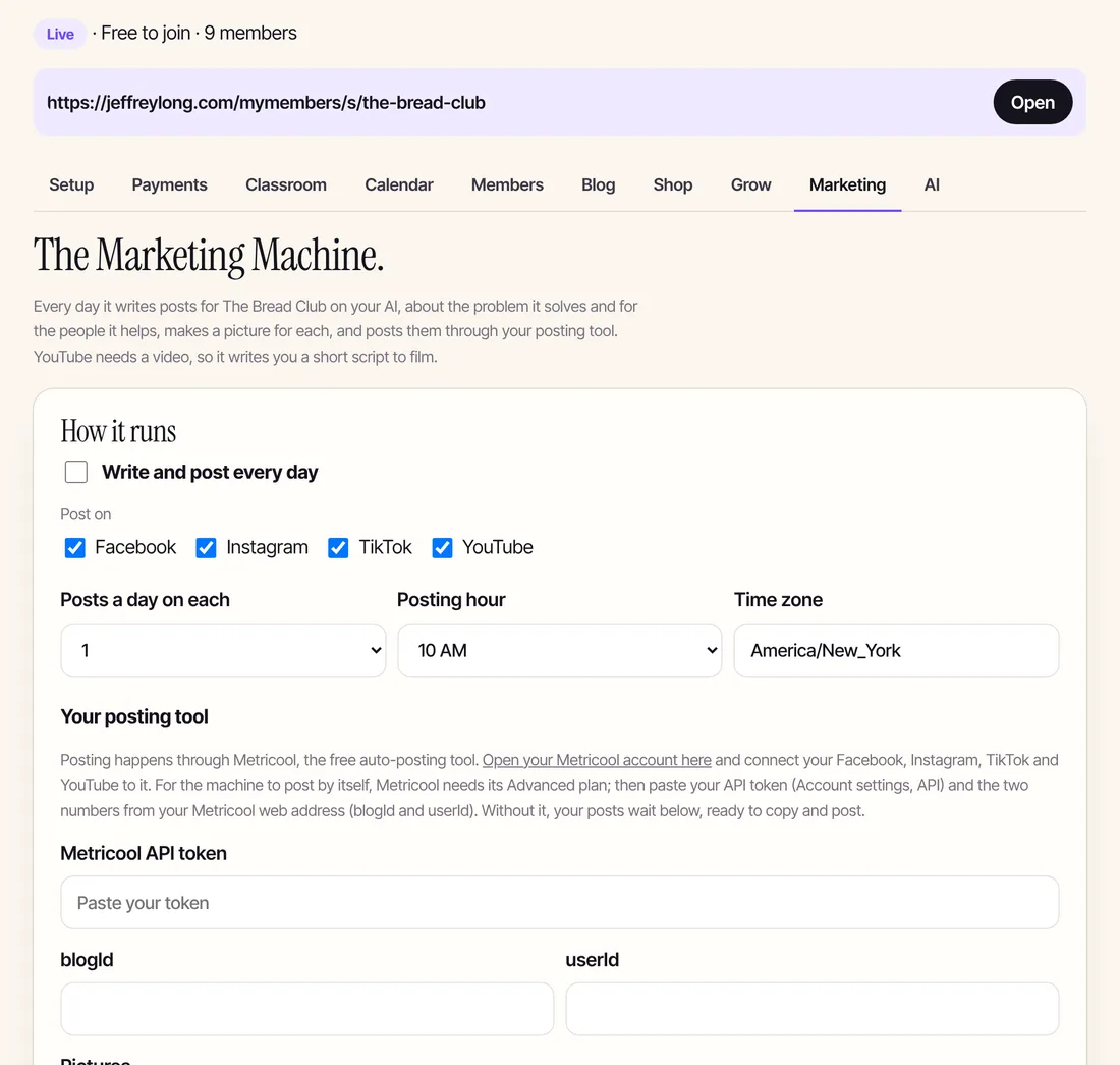 The Marketing Machine